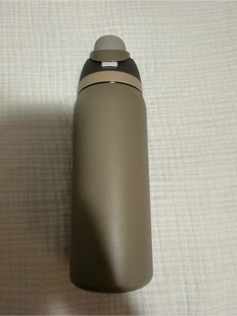 Owala Beige and Brown Insulated 32oz Water Bottle - Picture 2 of 7